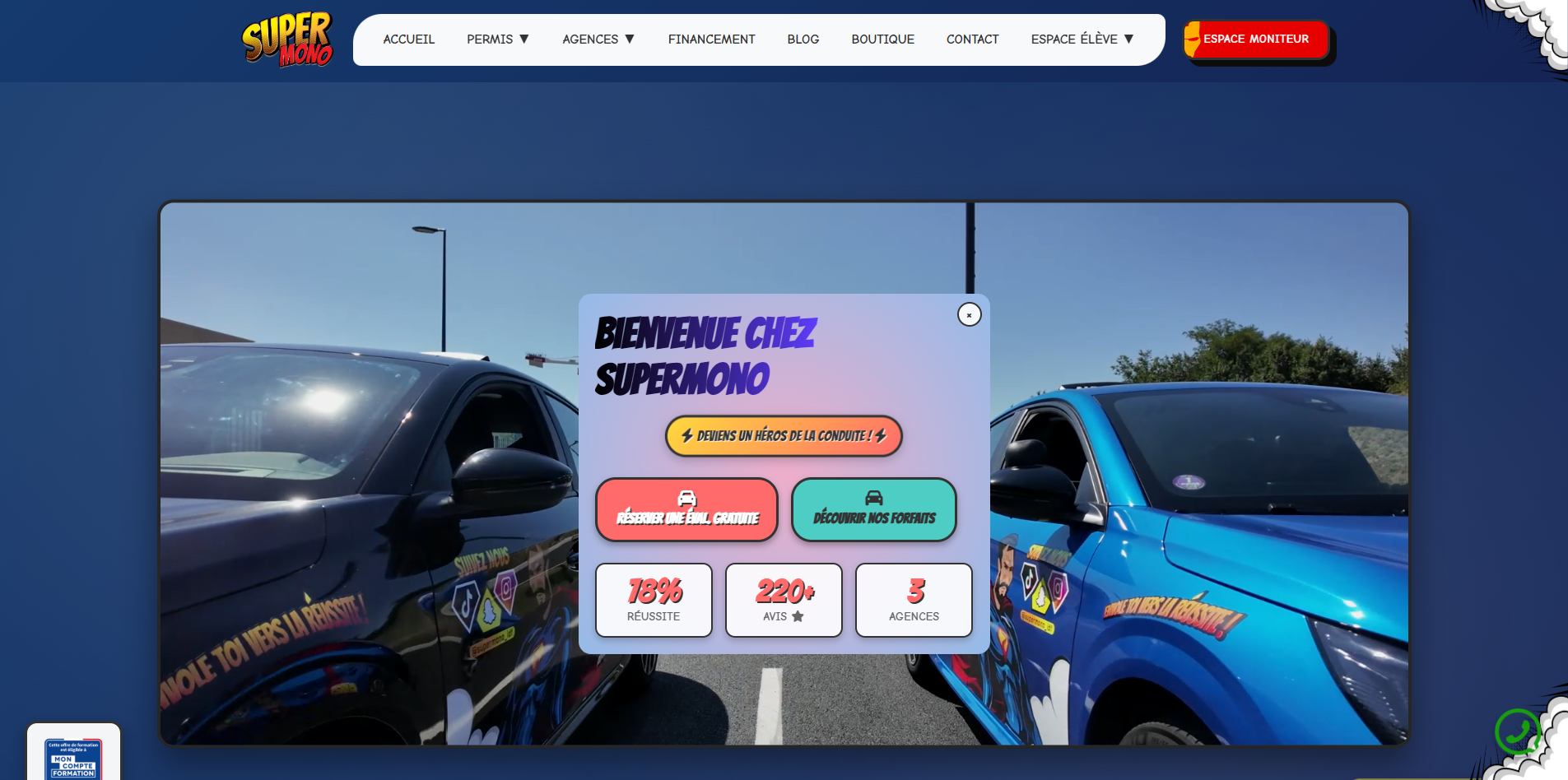 Supermono lance son nouveau site web !
